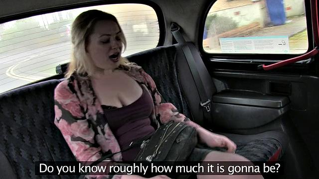 Busty American Tourist With No Cash Rides Cabbie's Cock