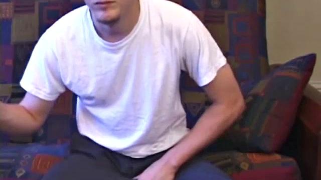 It's fun to watch Ethan jacking off, mostly because he almost never uses any classic strokes, preferring to manipulate his massivecock in a variety of interesting ways.