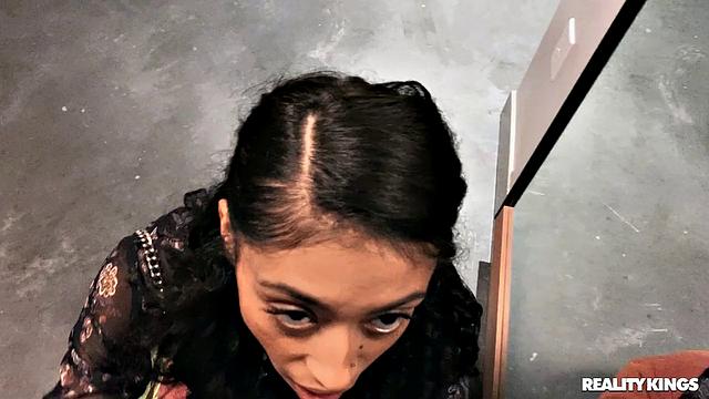 RK At Home - Petite Roommate Makes Cock Disappear