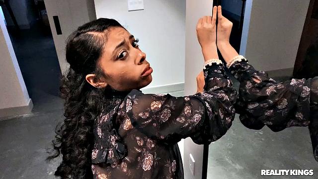 RK At Home - Petite Roommate Makes Cock Disappear