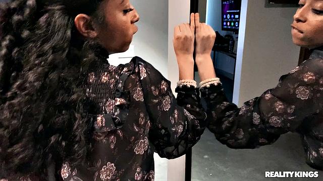 RK At Home - Petite Roommate Makes Cock Disappear