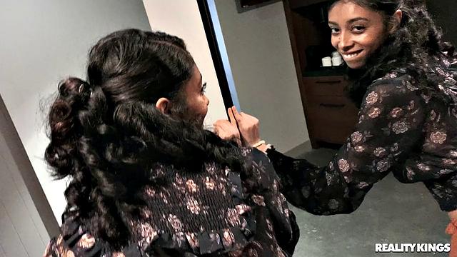 RK At Home - Petite Roommate Makes Cock Disappear