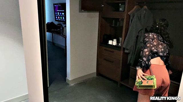 RK At Home - Petite Roommate Makes Cock Disappear