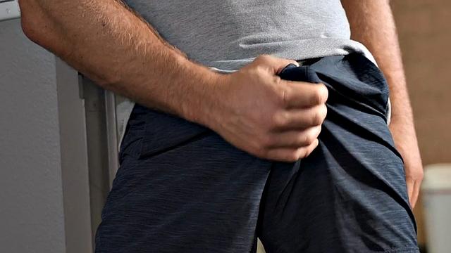 Eager athletic jock anal pounded in gym before receiving facial