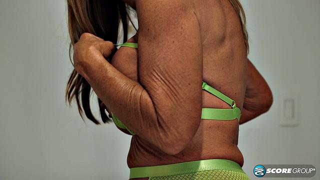 Our new 60Plus MILF shows off her big tits and pussy and talks dirty