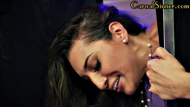 Big-titted lingerie bae gets pussy eaten