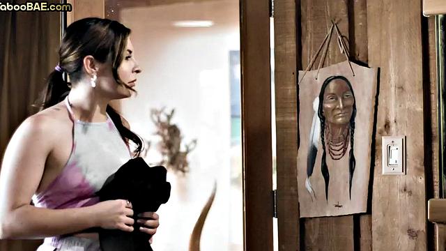 Cockhungry babe fucked by her lover in hot affair