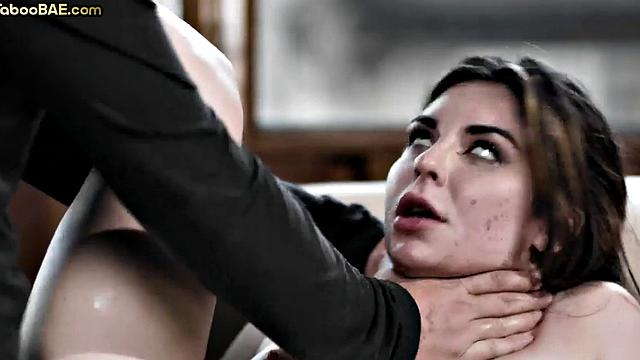 Cockhungry babe fucked by her lover in hot affair