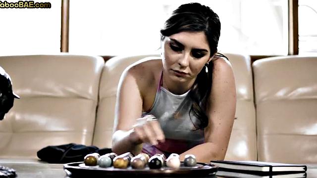 Cockhungry babe fucked by her lover in hot affair