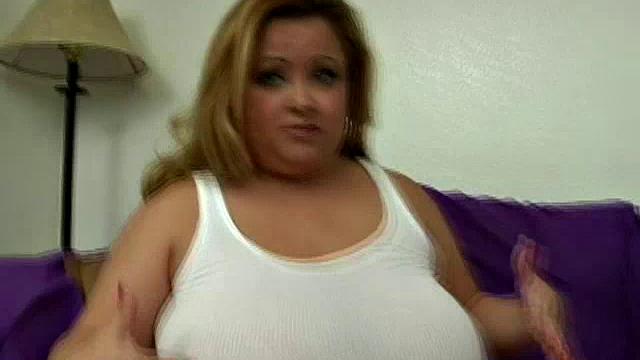 Curvy Blonde in a Park