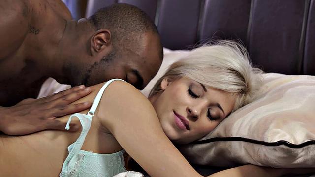 BLACK4K. Amazing beauty wants the thick black rod to penetrate her deep