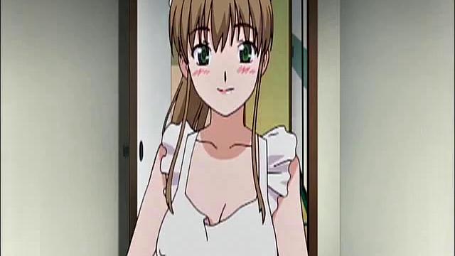 Maid In Apron Humiliated And Walked With A Leash