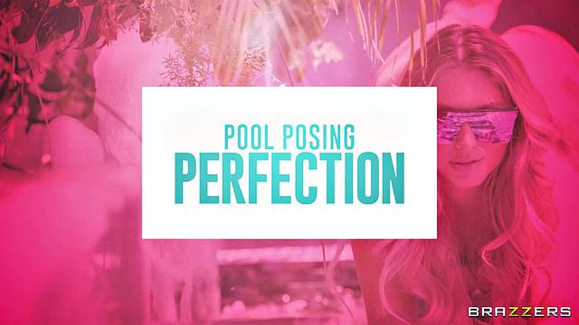 Pool Posing Beauty