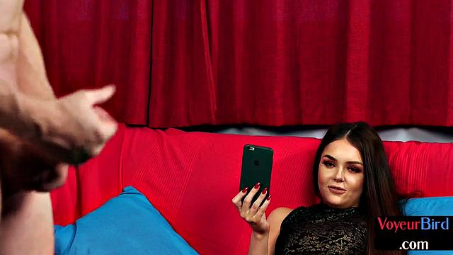 21yo cutie teasing old wanker