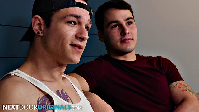 NextDoorStudios - Hunk Roommates Compete For Jock By Fucking