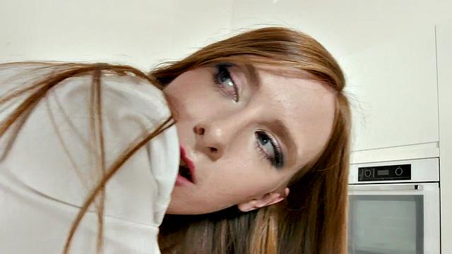 IR DP college redhead gangbanged by lucky BBC guys