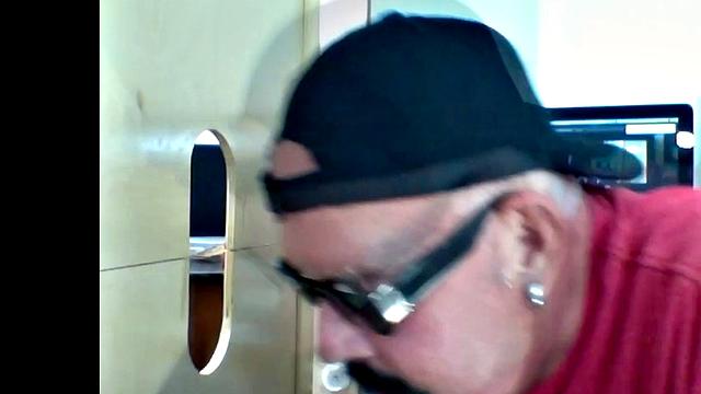 Married Guy Gets Dick Sucked At The Gloryhole