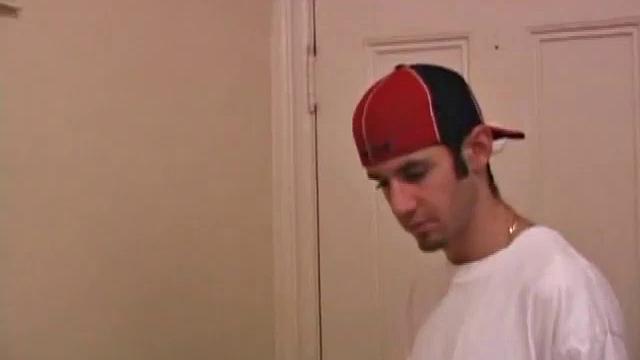 Back from an afternoon of skateboarding, Tag climbs onto the kitchen table and starts stroking his hard dick. Tag manages to suck his own as he edges himself close, and in no time he's unleashing a huge load onto his face.