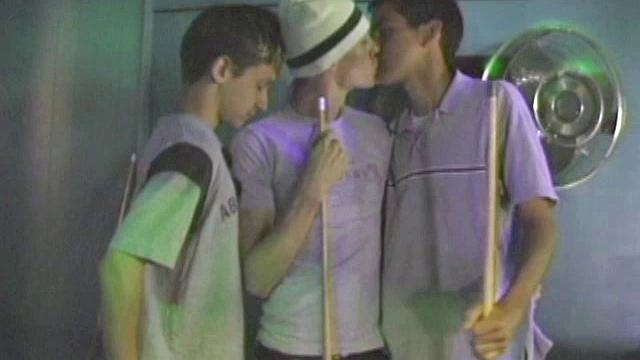 Watch as five twinks get it on in the sleazy, dimly lit back room of their favorite nightclub. Ethan Masters, Gage Powers, Bradley Allen, Trey Camden, and Justin Slater are beyond control at this point.