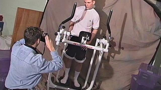 Young photographer Ethan Masters captures model Tyler Hart working out in sexy shots.