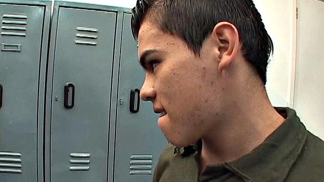 In the locker room, Latin twinks Sebastian and Francisco can't ignore their lust for each other and they're kissing as the clothes are stripped off.