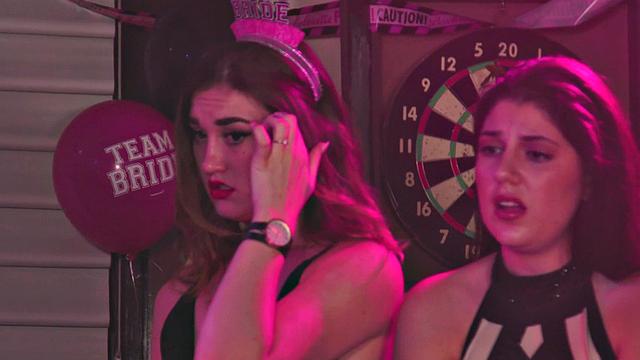 GIRLSWAY - Shook Bridesmaids Watch Wild Bride Fuck The Bachelorette Party Stripper