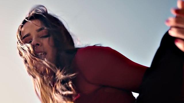 Doggystyle GF sucks and enjoys passionate sex outdoor