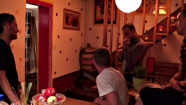 Real jockstrap 21yo Ebony bottom gets fucked in room