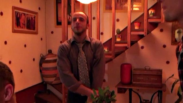 Real jockstrap 21yo Ebony bottom gets fucked in room