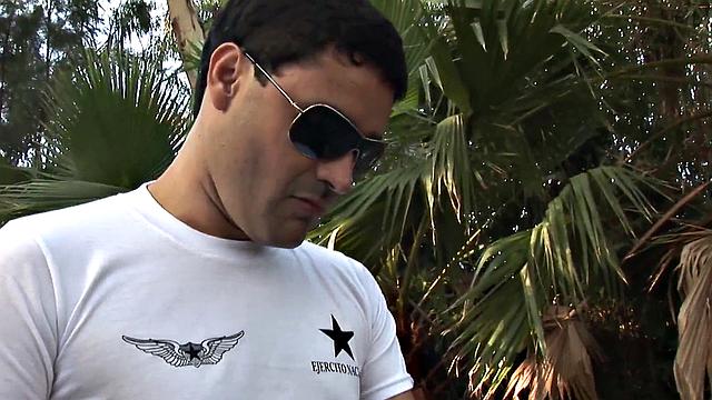 Barebacked gay penetrated outdoors in doggystyle