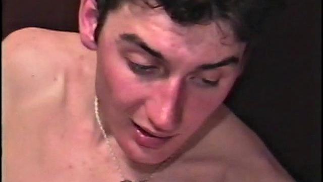 Victor is a pretty skinny boy, originally from Russia. While naked and jacking off, he cannot commit to a particular position or to a particular magazine. He constantly moves around trying to find just the right spot for his stroke session.