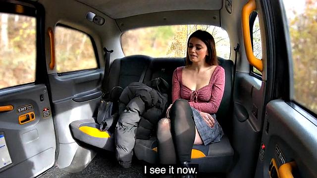 Cab wild bae enjoys riding nice dick after car trip