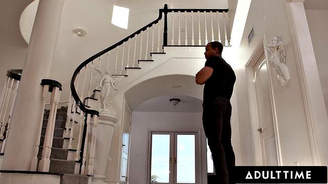 ADULT TIME - Spencer Bradley Shocked When Hung Friend Climbs In Bed For Surprise Swap Fuck