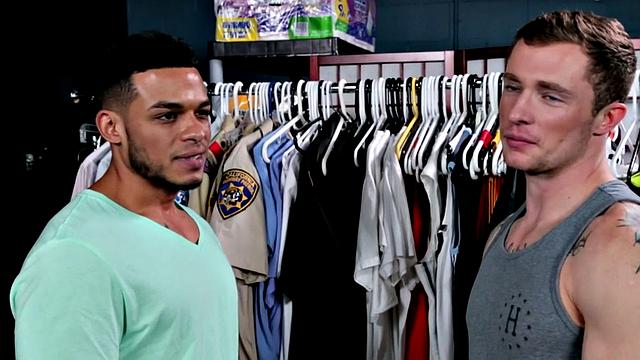 Hunky Latin newbie stuffed from behind and missionary