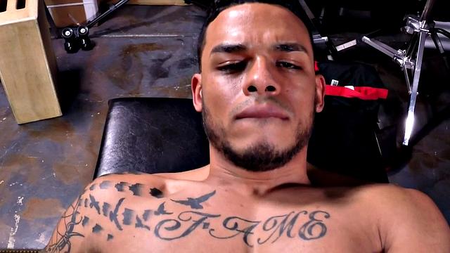 Hunky Latin newbie stuffed from behind and missionary