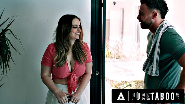 PURE TABOO Pervert Lonely Man Agrees To Host Homeless Codi Vore IF He Can Watch Her Shower