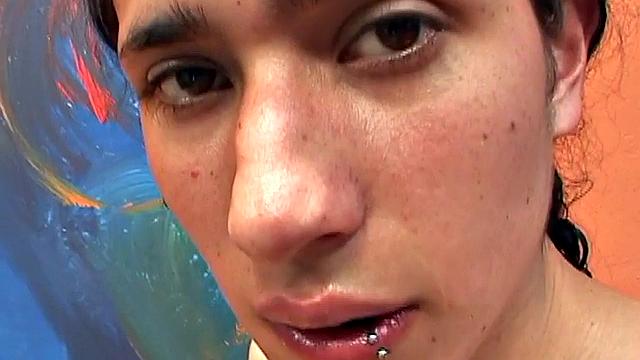 handsome latino gets cocksucked