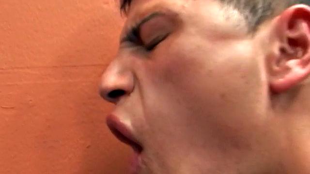 handsome latino gets cocksucked