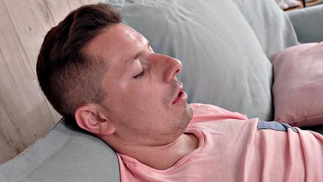 Big-titted MILF pounded by her BF