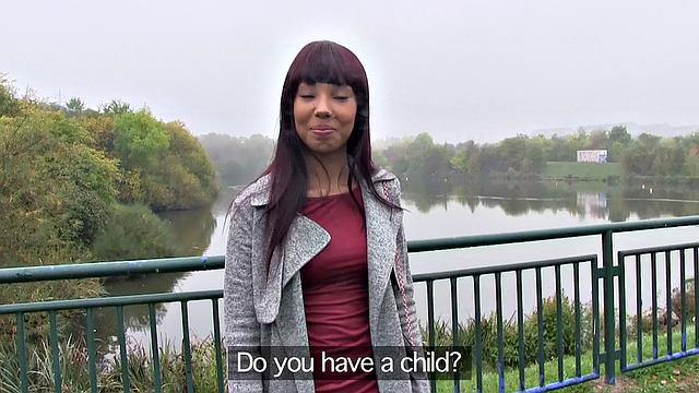 Watch this Ebony goddess get fucked hard in a car by a lucky dude