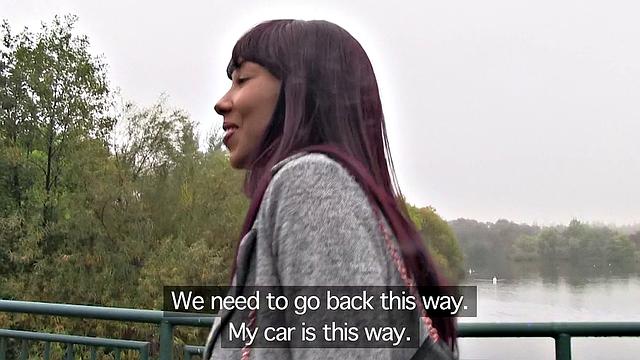 сэйд роуз трахается в машине за деньги с чуваком