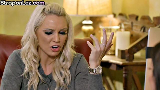 Naughty lesbians fingering hard