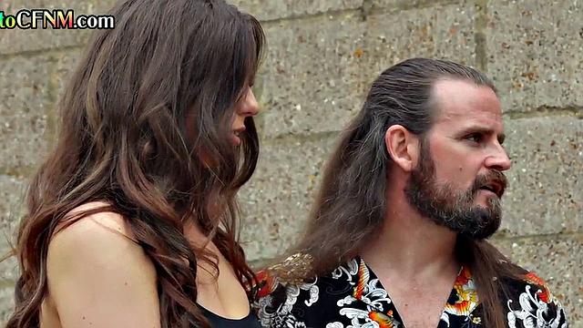 British amateur chicks give group BJ and HJ at home