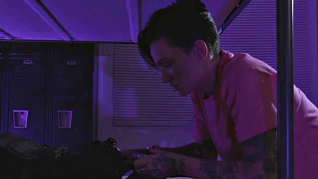 Masc babe pounds priest ass after catching him sneaking