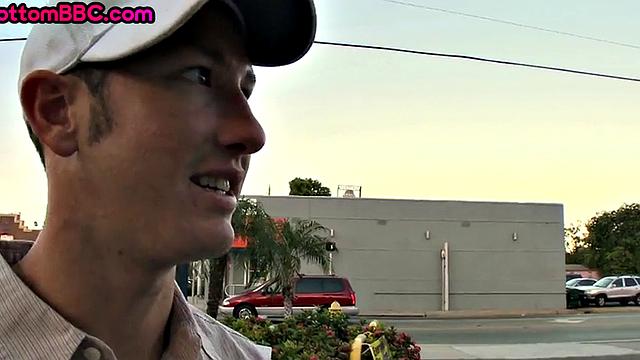 Black thug picked up and banged in store until he cums