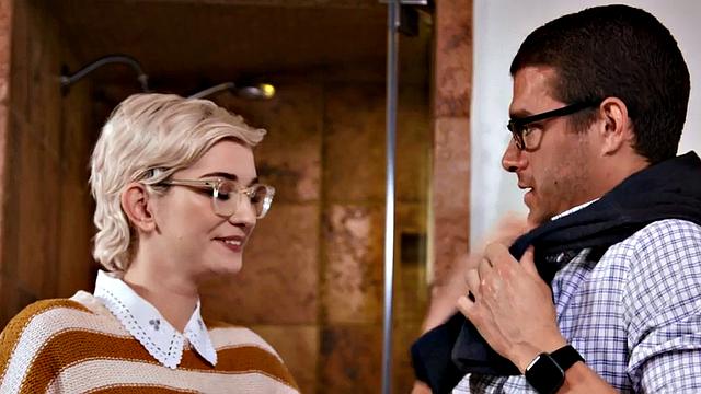 Office dirty bae fucked by big cock in wet pussy hole