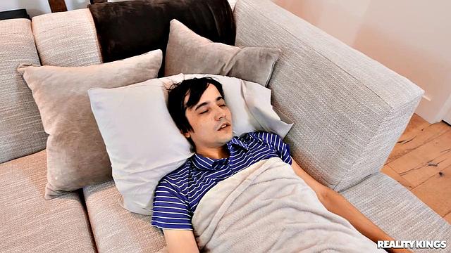 Pervy Guy Peeps On Roommate