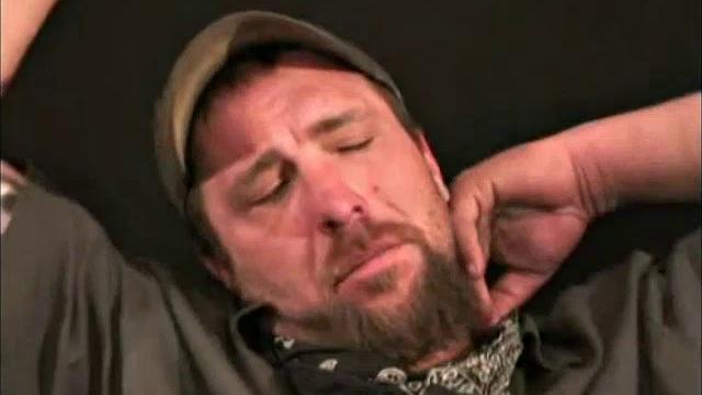 Passing through the city from somewhere in the Carolinas, Joel is headed for Texas in search of work