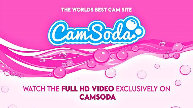 Camsoda - Gorgeous brunette with tits fingers