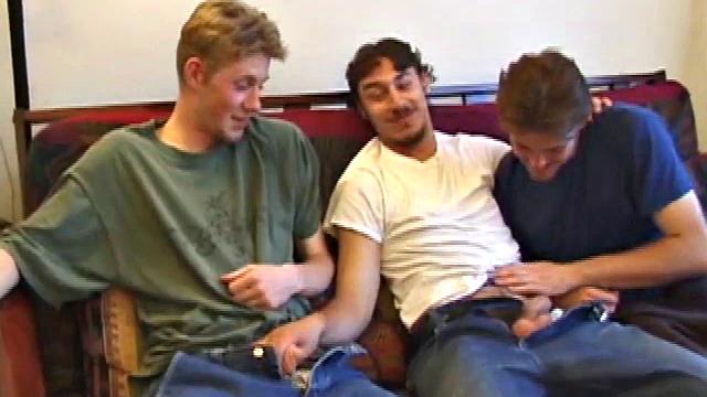 First Timers Gay 3some
